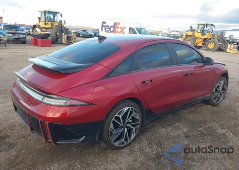 2023 Hyundai Ioniq 6 Sel from USA, damaged, VIN KMHM34AC3PA037553